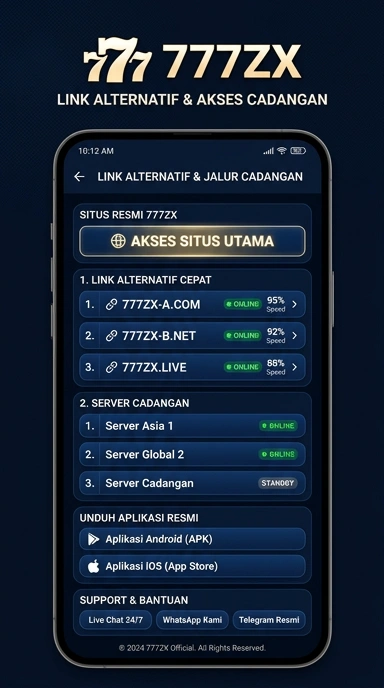Link Alternatif 777zx untuk Pengguna Android