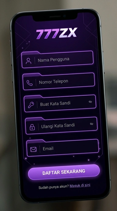 Cara Mudah Buat Akun Baru 777zx di Android