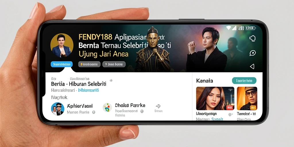 Tampilan antarmuka FENDY188 yang modern dan menarik.