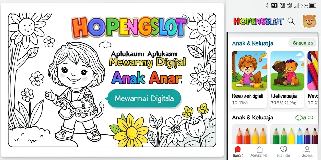 Antarmuka mewarnai digital HOPENGSLOT yang menarik dan mudah digunakan.