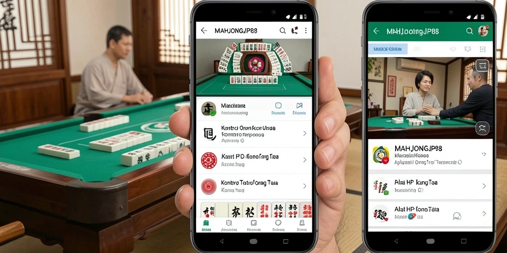 Antarmuka aplikasi MAHJONGJP88 untuk kontrol orang tua yang user-friendly.