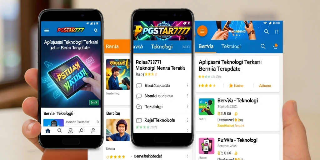 Tampilan antarmuka PGSTAR777 yang modern dan user-friendly.